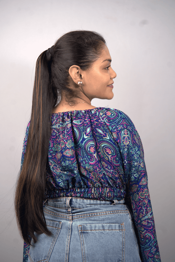 Highlighted Curly Volumizer & Highlighted Straight Pony Combo Set