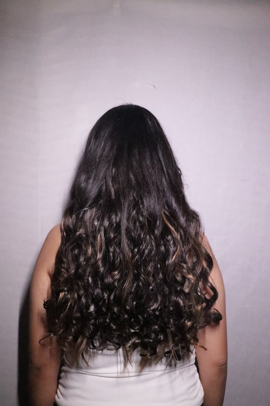Highlighted Curly Volumizer